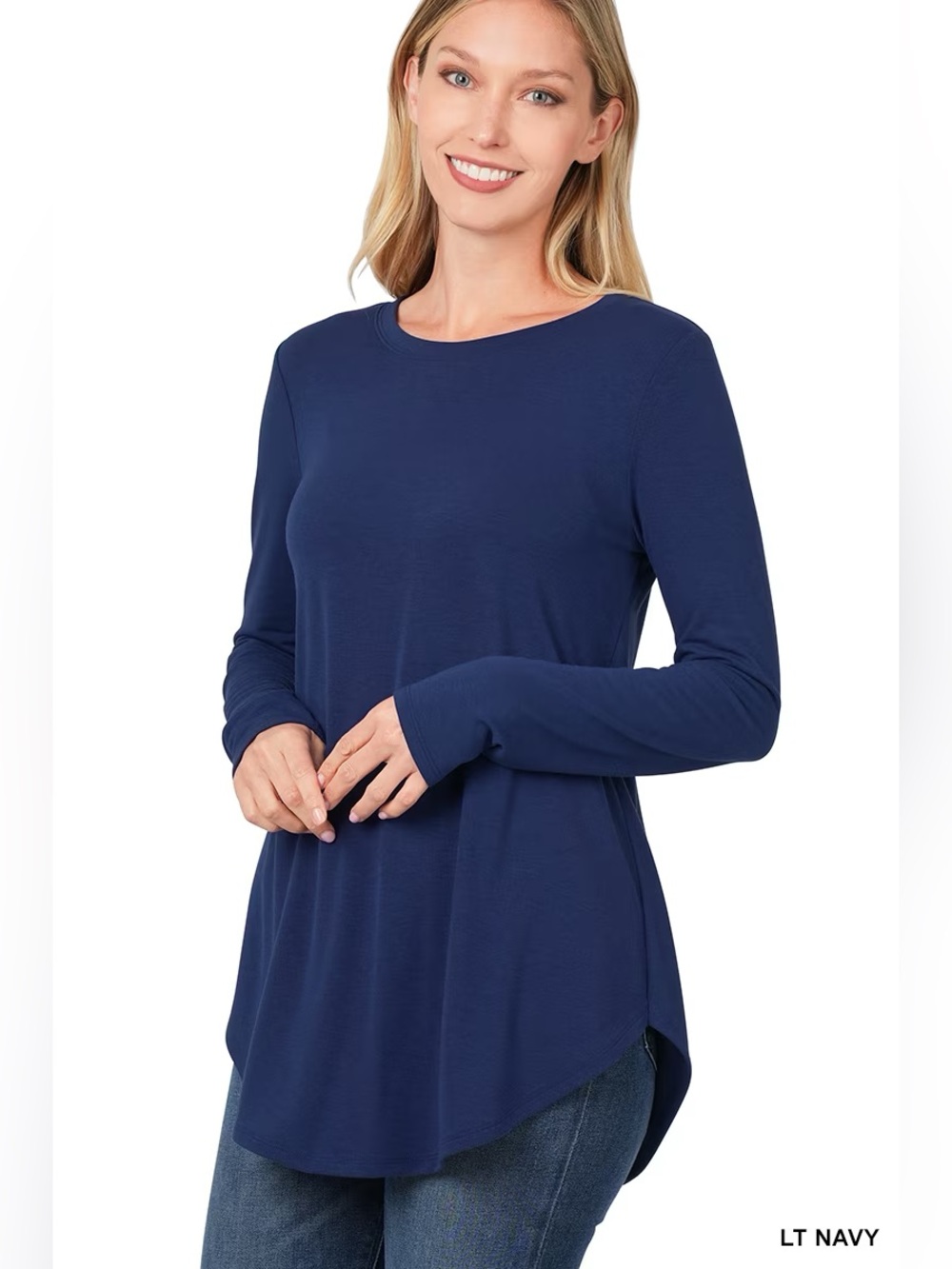 Zenana • Long Sleeve Tunic Top